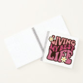 Living My Best Life Daisy Journal Notitieboek (Binnen)