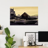 Living On A Prayer kunstwerk Poster (Thuiskantoor)