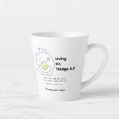 Living On ThEdge, LLC Logo Latte Mok (Rechts)