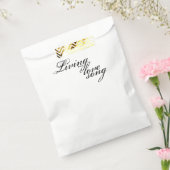 Living Our Love Song Bedankzakje (Gezegeld)