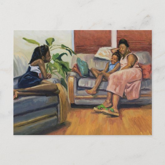 Living Room Lounge 2000 Briefkaart (Voorkant)