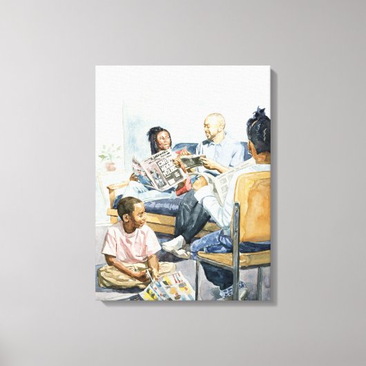 Living Room Serenades 2003 Canvas Afdruk (Voorkant)