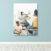 Living Room Serenades 2003 Canvas Afdruk (Insitu (Houten vloer))