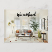 Living Room We hebben Briefkaart verplaatst (Voorkant)