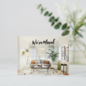 Living Room We hebben Briefkaart verplaatst (Staand voorkant)