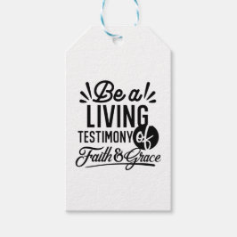 Living Testimony Bible Quote Christian Motivation Cadeaulabel