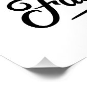 Living Testimony Bible Quote Christian Motivation Perfect Poster (Hoek)