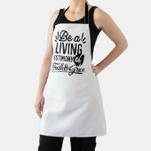 Living Testimony Bible Quote Christian Motivation Schort (Insitu)