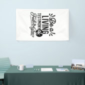 Living Testimony Bible Quote Christian Motivation Spandoek (Beurs)