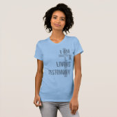 Living Testimony T-shirt (Voorkant volledig)
