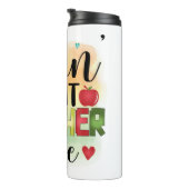 Living That Teacher Life - Gift For Teachers Thermosbeker (Geroteerd rechts)