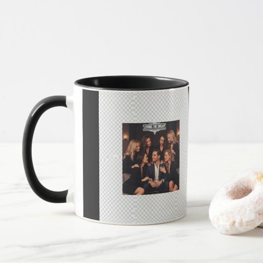 Living the Dream Mug Mok (Met donut)