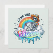 Living The Dream - Skelet (Voorkant / Achterkant)