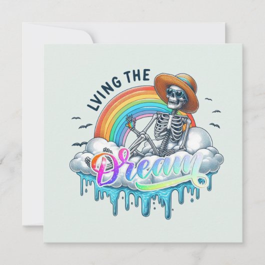 Living The Dream - Skelet (Voorkant)