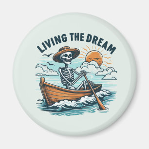 Living The Dream - Skelet (2) Magneet