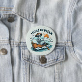 Living The Dream - Skelet (2) Ronde Button 7,6 Cm (In situ)