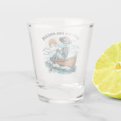 Living The Dream - Skelet (2) Shot Glas (Achterkant)