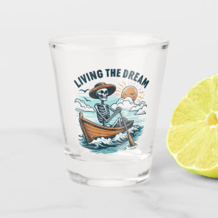 Living The Dream - Skelet (2) Shot Glas