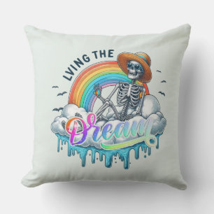 Living The Dream - Skelet Kussen