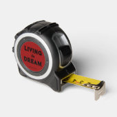 Living the Dream Tape Measure Rolmaat (Hoek)