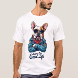 "Living the Good Life" T-shirt ontwerp