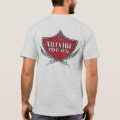 "Living the High Life" door Artvibe Ideeën T-shirt (Achterkant)