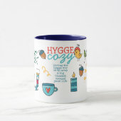 Living the Hygge Life - Gezellige volkskunst Mok (Midden)