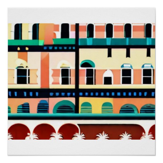 Living Tropical Paradise Perfect Poster (Voorkant)