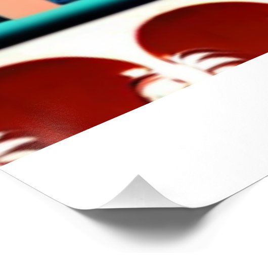 Living Tropical Paradise Perfect Poster (Hoek)