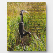 Living Water John 4 Inspirerend Fotoplaat (Voorkant)