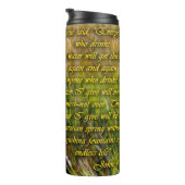 Living Water John 4 Inspirerend Thermosbeker (Geroteerd rechts)