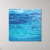 "Living Water" uitgerekte canvas print (Voorkant)