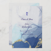 Living Waters 2025 Afstudeerfeest Orthodox Kaart (Voorkant / Achterkant)