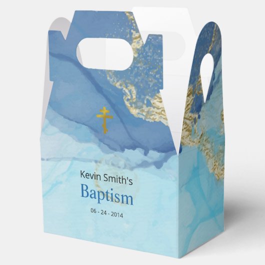 Living Waters Orthodox Christelijk Baptisme Bedankdoosjes (Geopend)