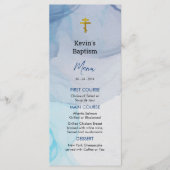 Living Waters Orthodox Christelijk Baptisme Menu (Voorkant)