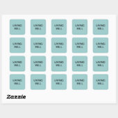 Living Will Medical Chart Labels (Vel)