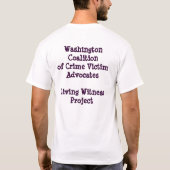 Living Witness Project - Licht gekleurde Shirten T-shirt (Achterkant)