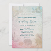 Living Zeeen bruiloft Verloving Douche Uitnodiging (Voorkant)