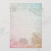 Living Zeeen Flat Wedding Menu Sjabloon (Achterkant)