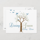 LivingGreen Briefkaart (Voorkant / Achterkant)