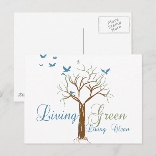 LivingGreen Briefkaart (Voorkant / Achterkant)