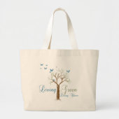 LivingGreen Grote Tote Bag (Voorkant)
