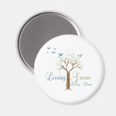 LivingGreen Magneet (Voorkant / Achterkant)