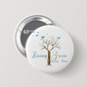LivingGreen Ronde Button 5,7 Cm (Voorkant /achterkant)