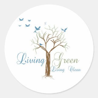 LivingGreen Ronde Sticker