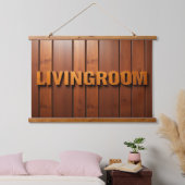 LIVINGROOM Wall Tapestry Hangend Wandkleed (Slaapkamer)