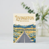 Livingston (Alabama) Briefkaart (Staand voorkant)