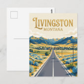 Livingston (Alabama) Briefkaart (Voorkant / Achterkant)
