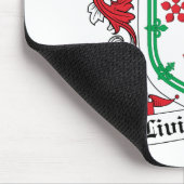 Livingston Family Crest Muismat (Hoek)