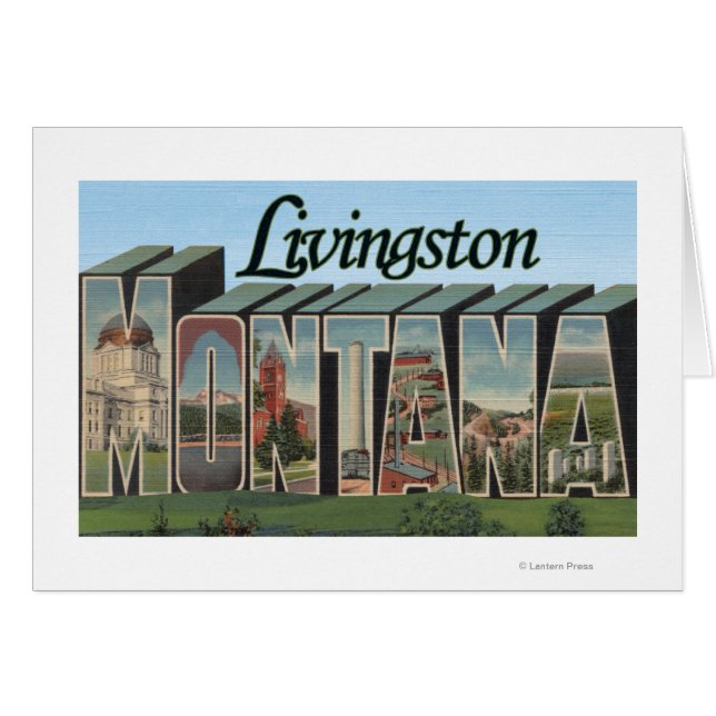 Livingston, Montana (Voorkant Horizontaal)